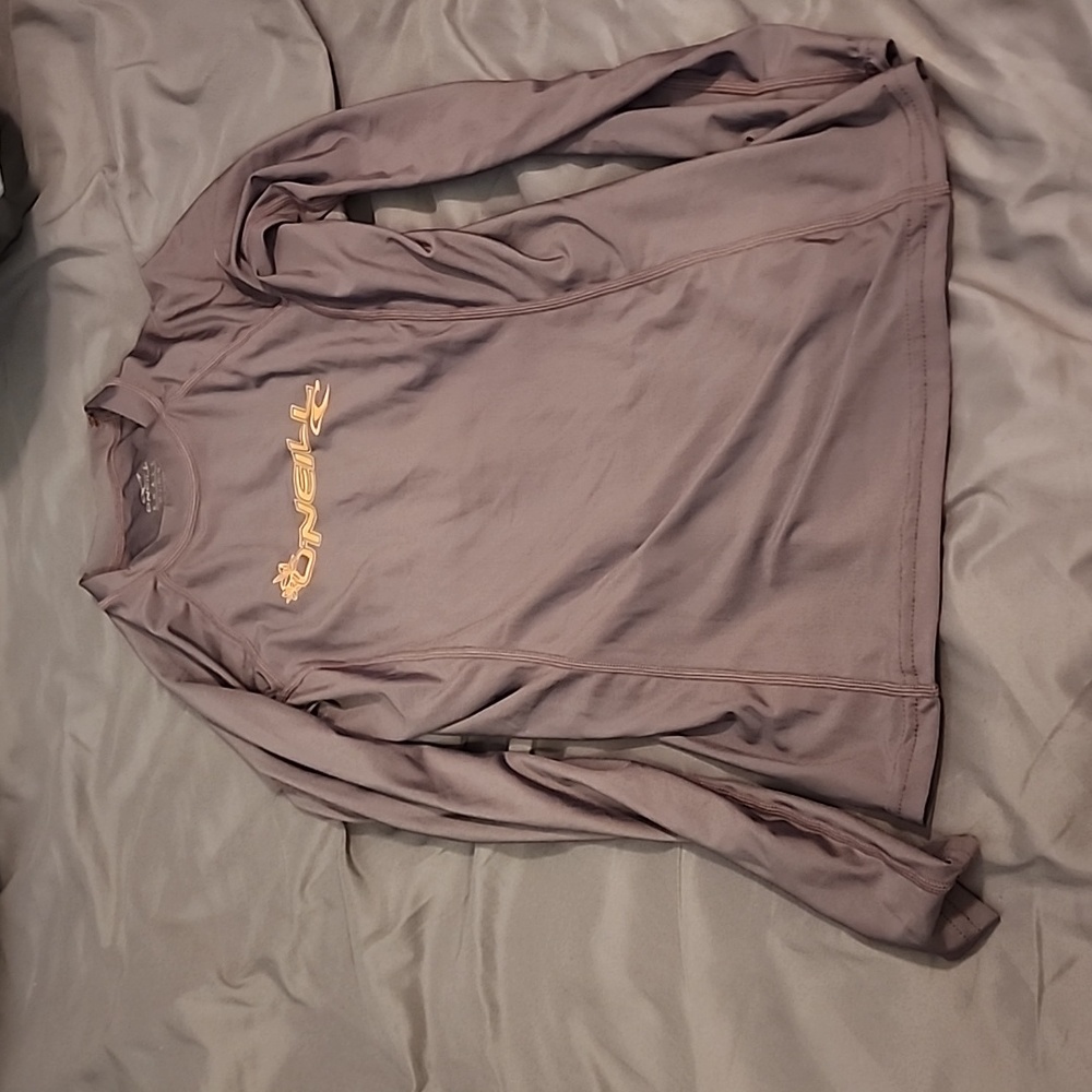 O'Neil Rash Guard Grey shirt w/spf 50 size small
